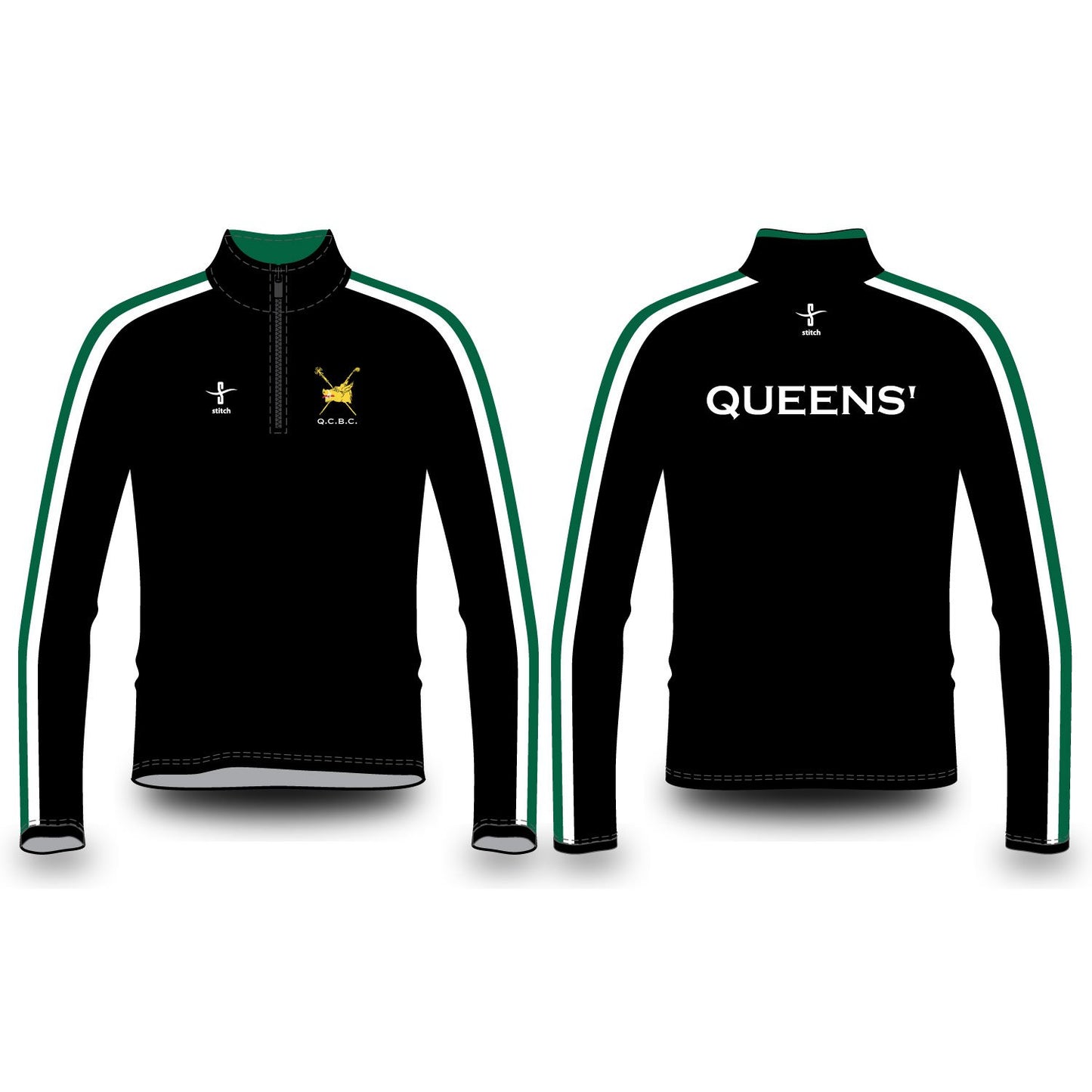 Queens College Varsity Splash Jacket