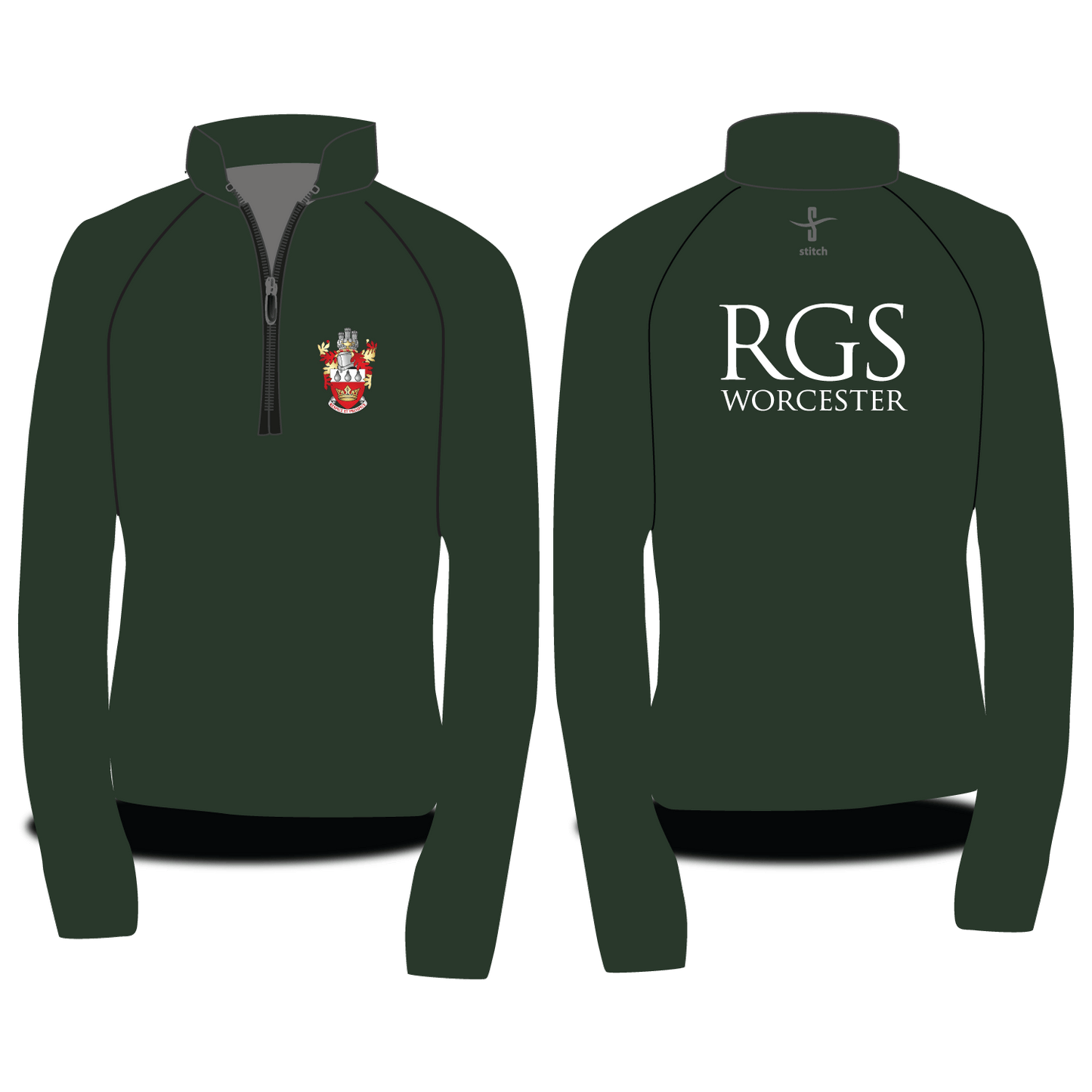 RGS Worcester 1-4 Zip Fleece