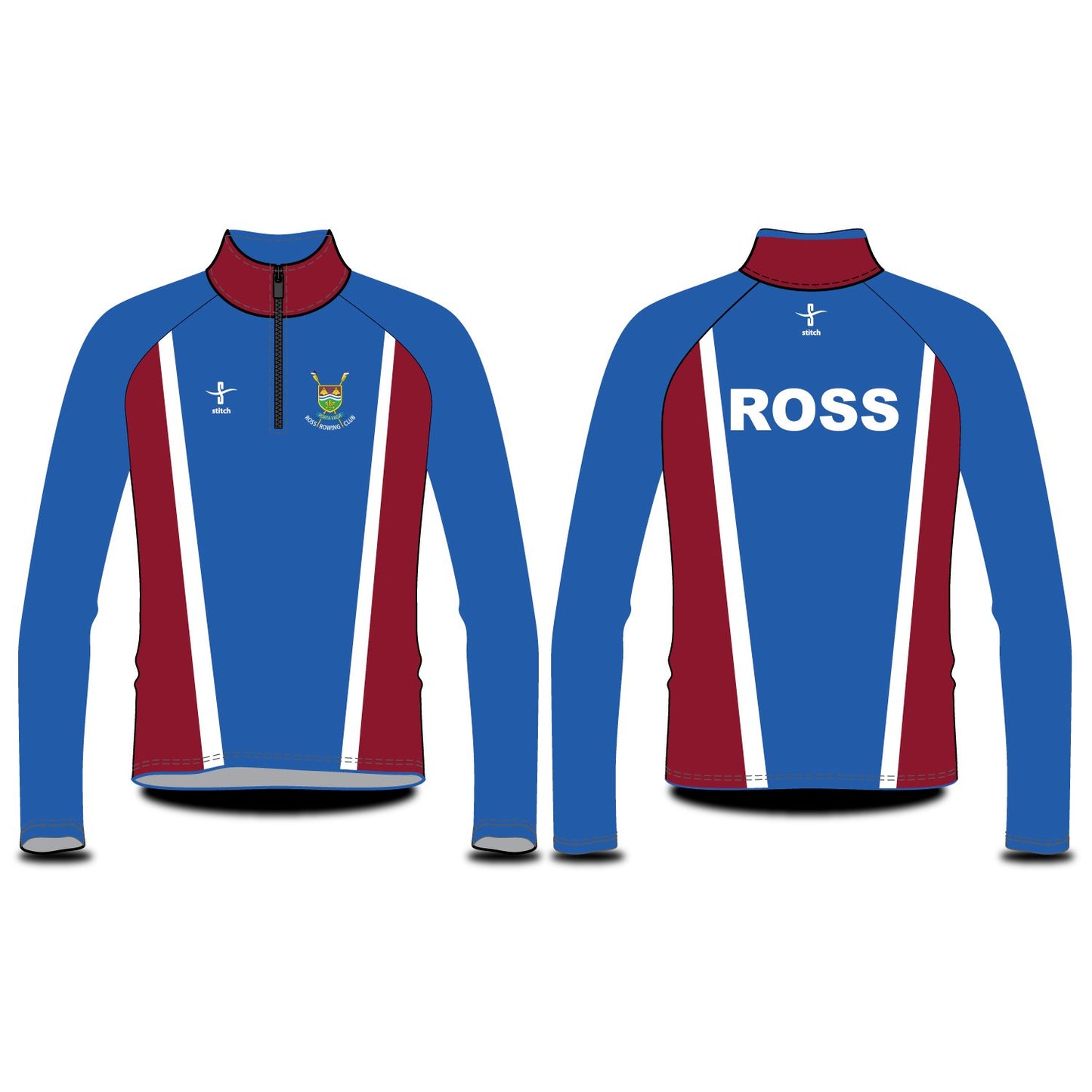Ross RC Contrast Varsity Splash Jacket