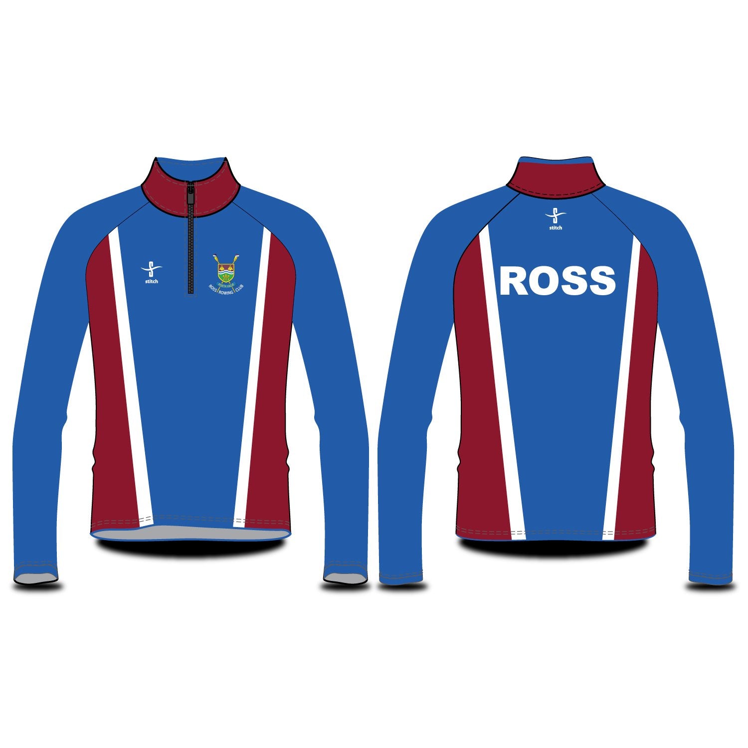 Ross RC Contrast Varsity Splash Jacket – Stitch Rowing