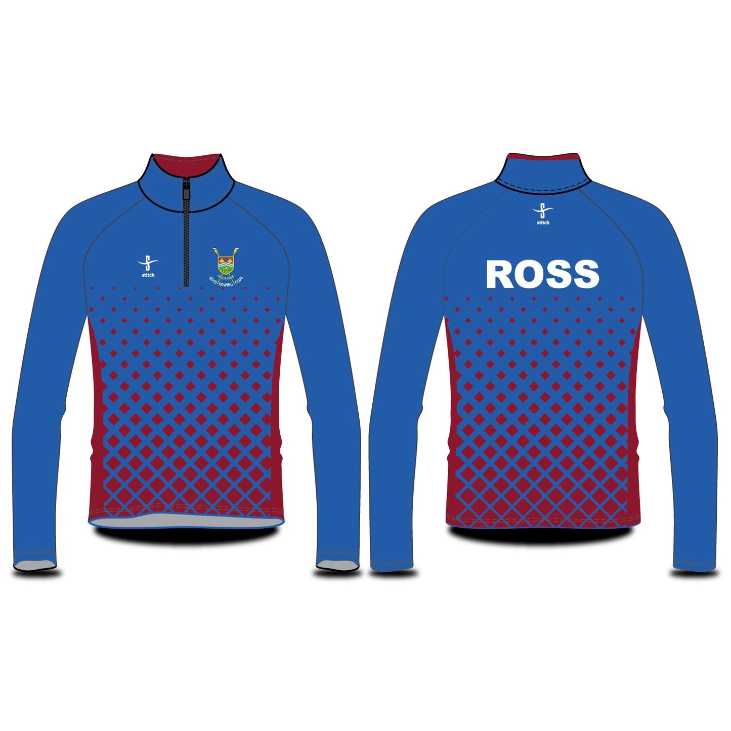 Ross RC Diamond Varsity Splash Jacket