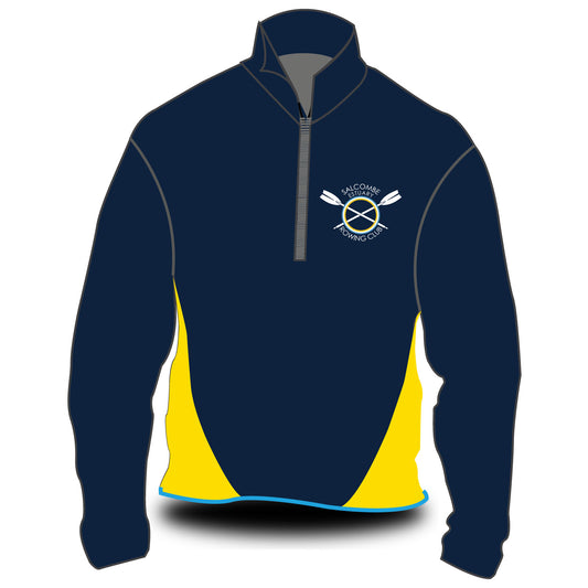 Salcombe Rowing Club 24-7 Softshell Splash Jacket (Yellow)