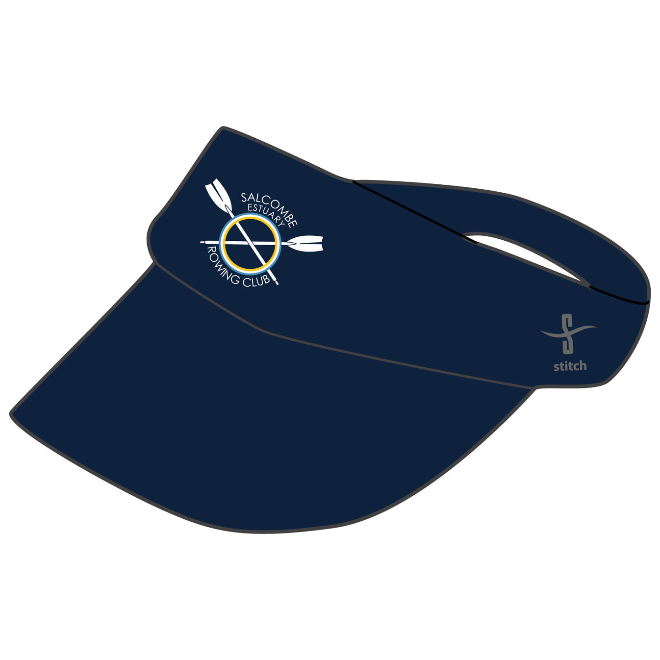 Rowing Club Visor Stitch Rowing