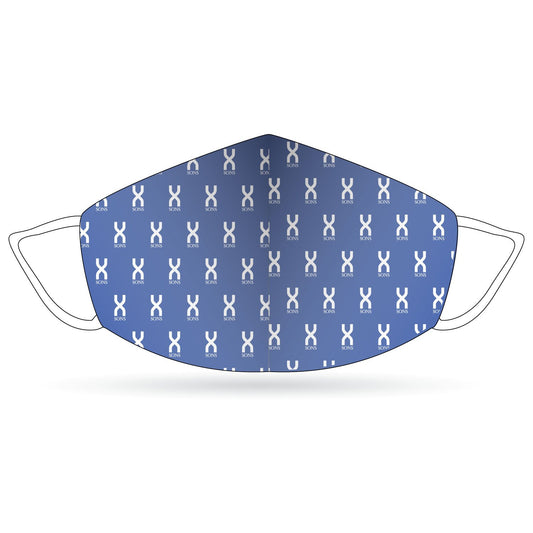 Sons Face Mask Repeating Logo