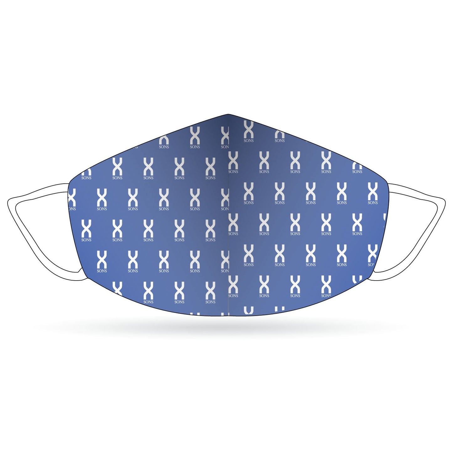 Sons Face Mask Repeating Logo