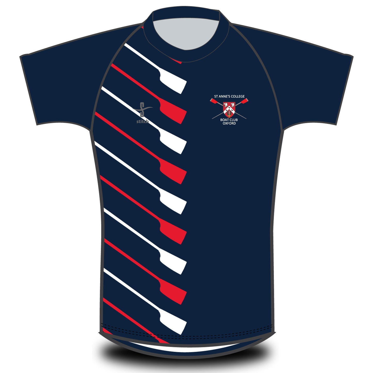 St Anne's College Oxford Oars T-shirt