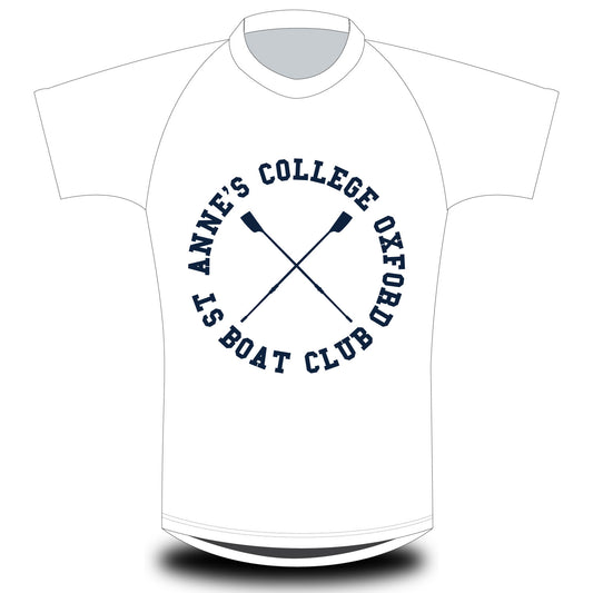 St Anne's College Oxford Printed T-shirt White