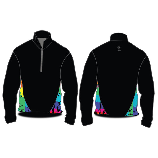 Stitch Rowing 24-7 Softshell Jacket with Tie Dye Side Panels