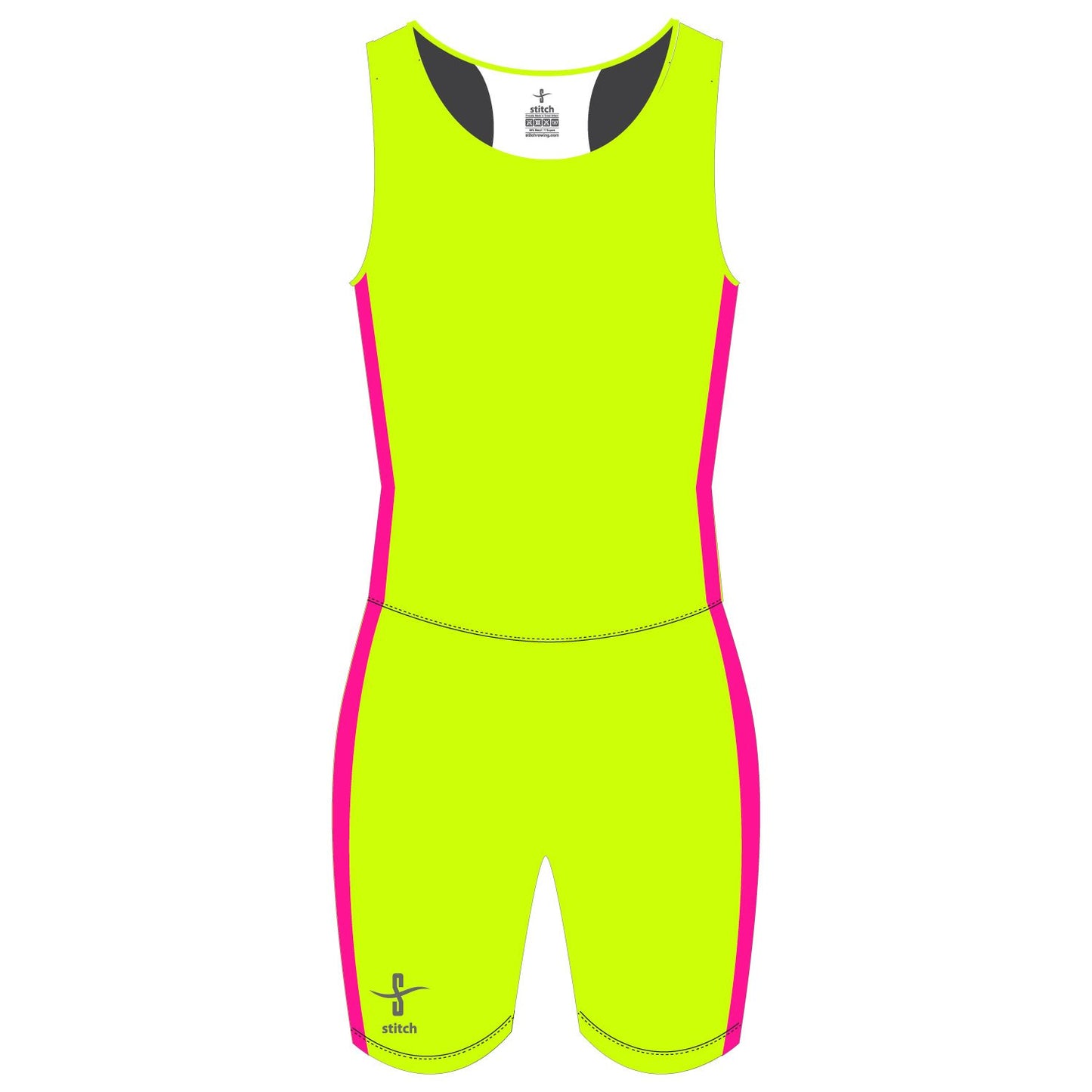 Stitch Rowing Fluo Yellow and Pink AIO