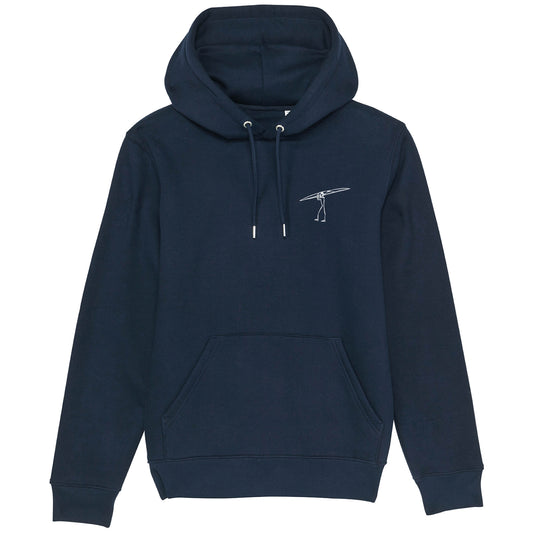 Stitch Rowing Lift Boat Hoodie Navy
