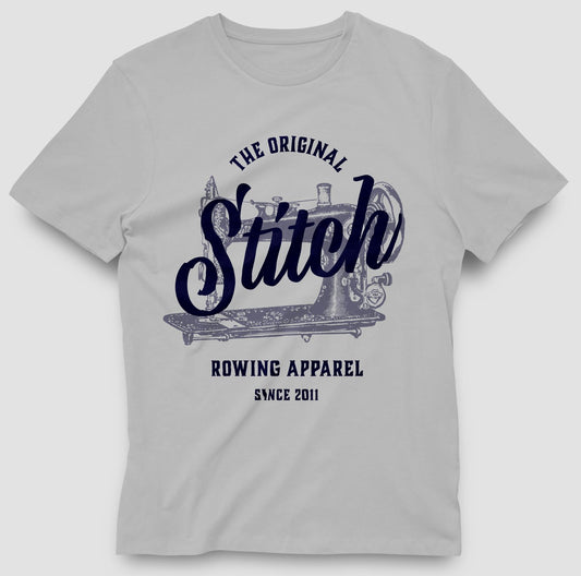 Stitch Rowing Machine T-Shirt White