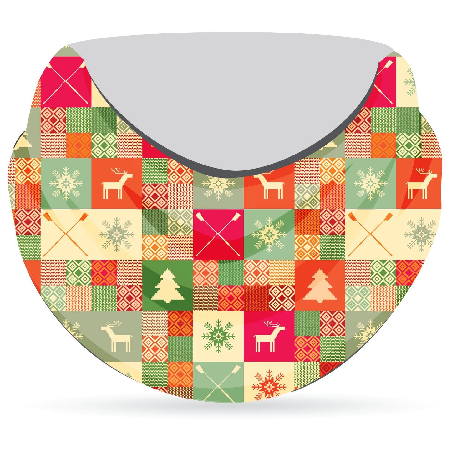 Stitch Rowing Snood Christmas Patchwork