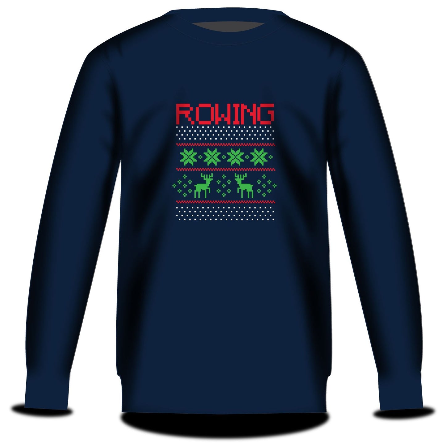 Stitch Rowing Xmas Jumper Sweatshirt