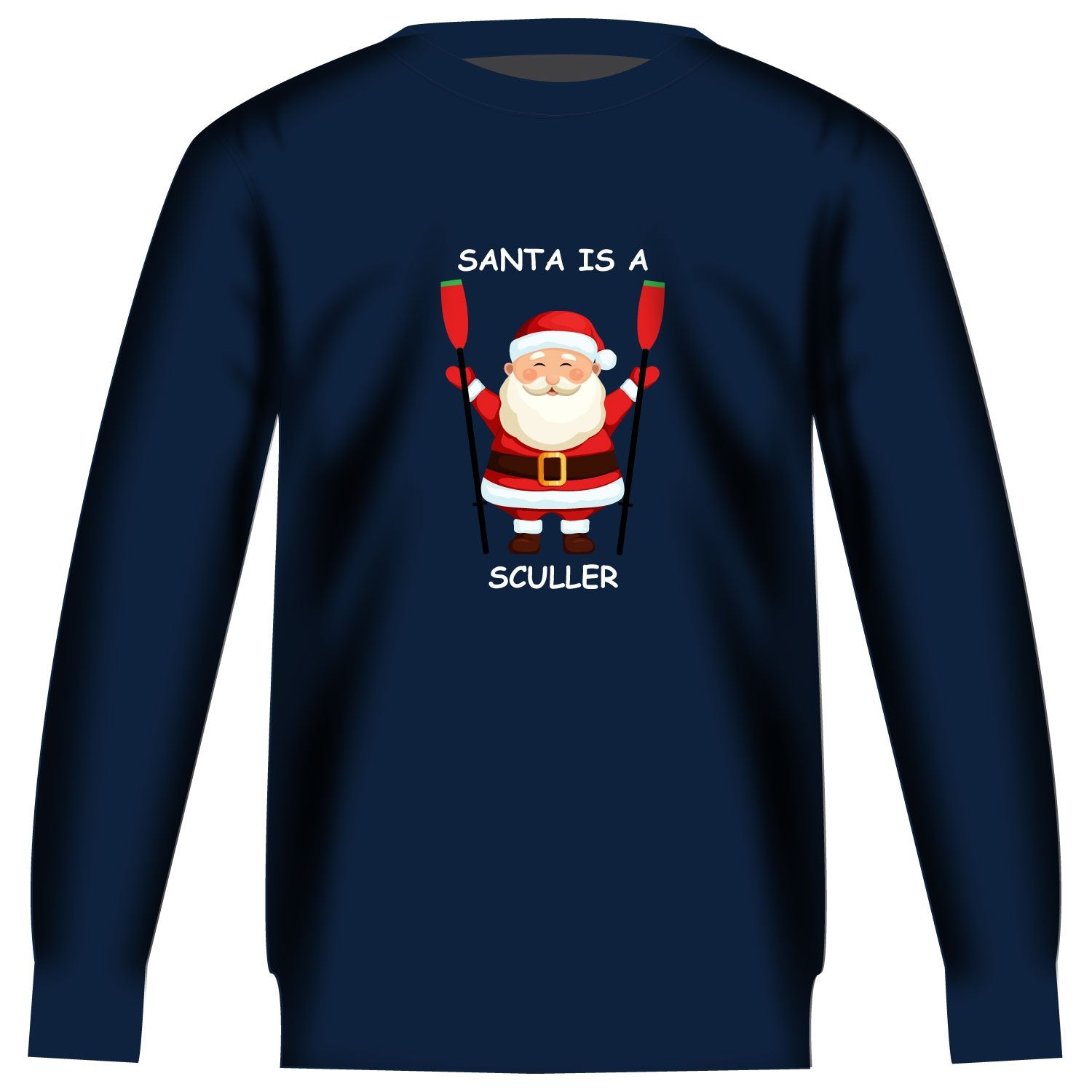 stitch rowing sweatshirt santa is a sculler navy 9c7ec042 5646 4c54 a5ab 9e96ce334ac1