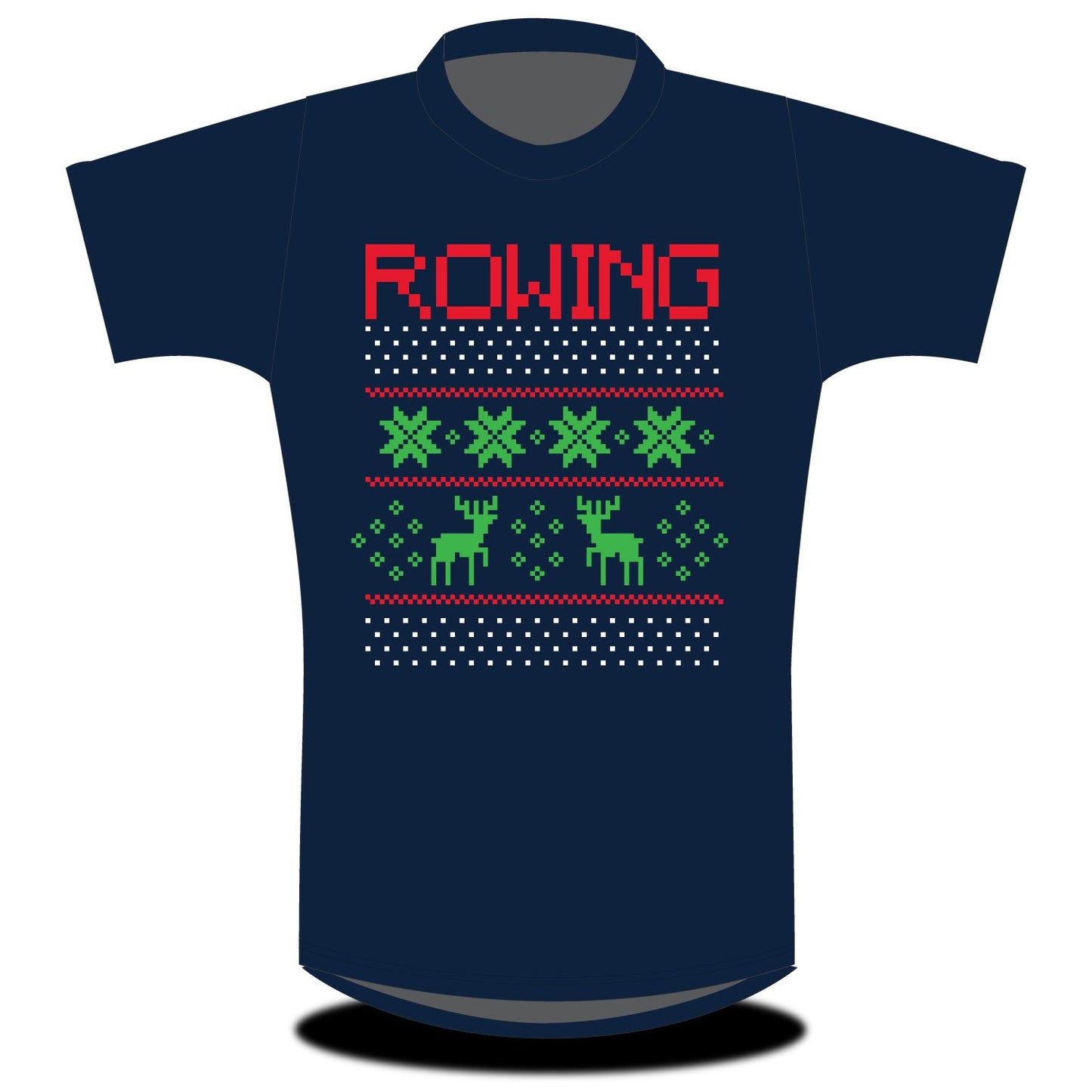 Stitch Rowing Xmas Jumper T-shirt