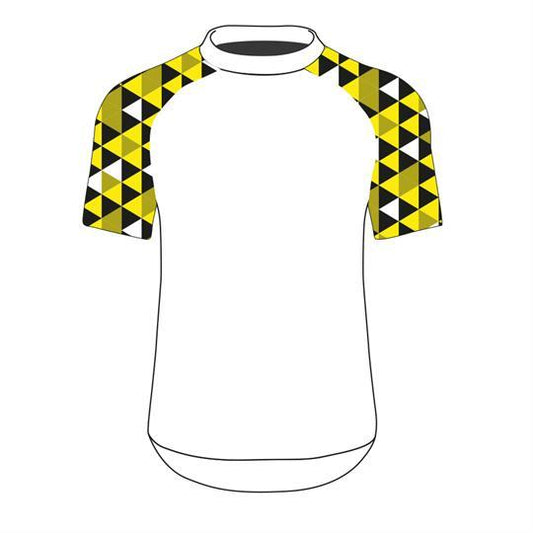 Sheffield University Sublimated Triangle Short Sleeved Tech Top