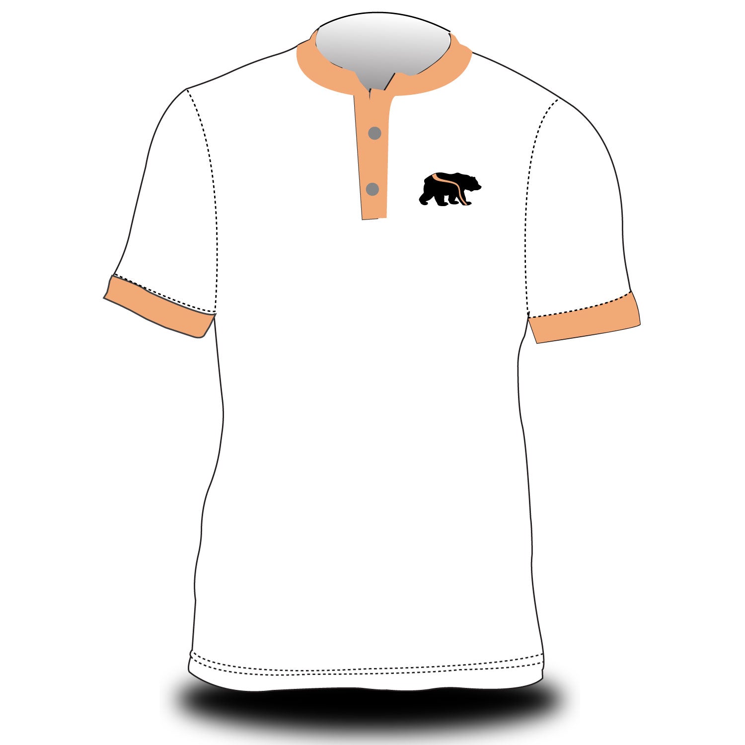 The Lost County Boat Club Zephyr White – Stitch Rowing