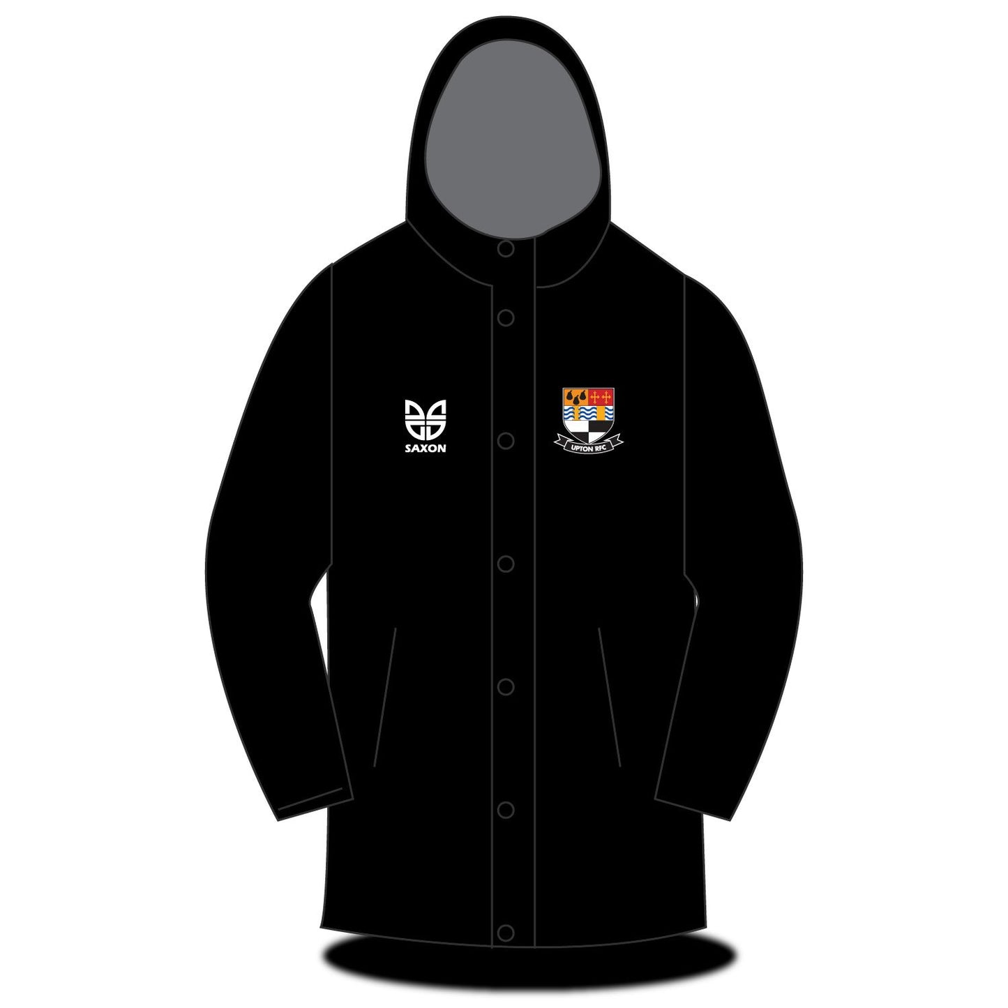 Upton RFC Thermal Contoured Leisure Jacket Black