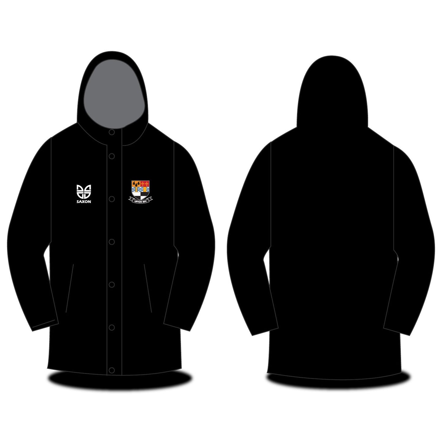 Upton RFC Thermal Contoured Leisure Jacket Black