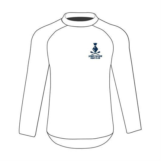 Sidney Sussex Tech Top Long Sleeve White