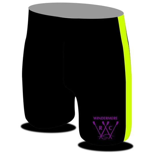 Windermere RC Rowing Shorts Fluorescent Stripe