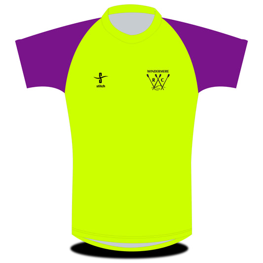 Windermere RC Sublimated T-shirt Purple Sleeve